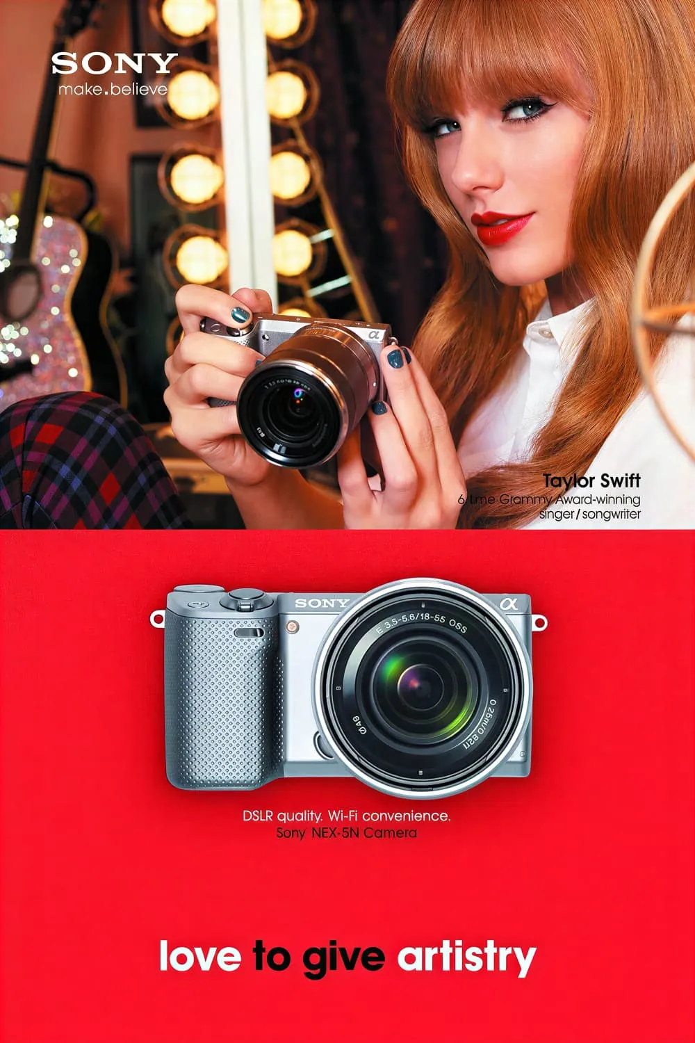 LUCHEN Watson + sony nex-5 taylor swfit commecial